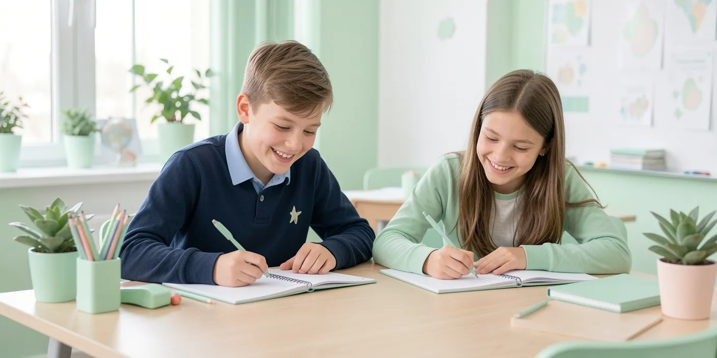 Tutoring in progress
